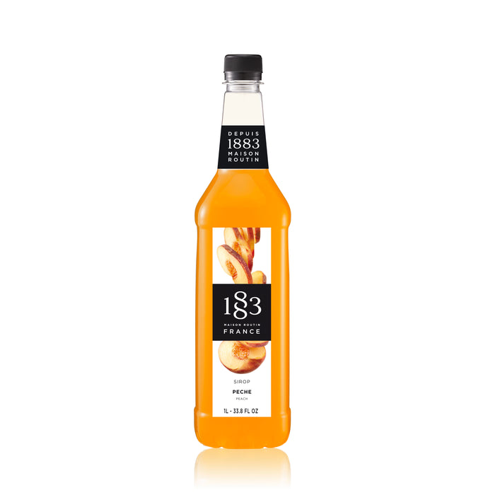 1883 Peach Syrup 1L