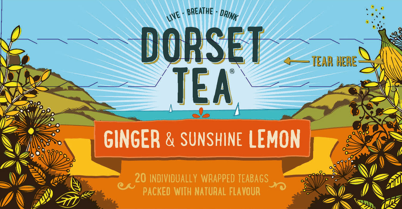 Dorset Tea Ginger & Sunshine Lemon