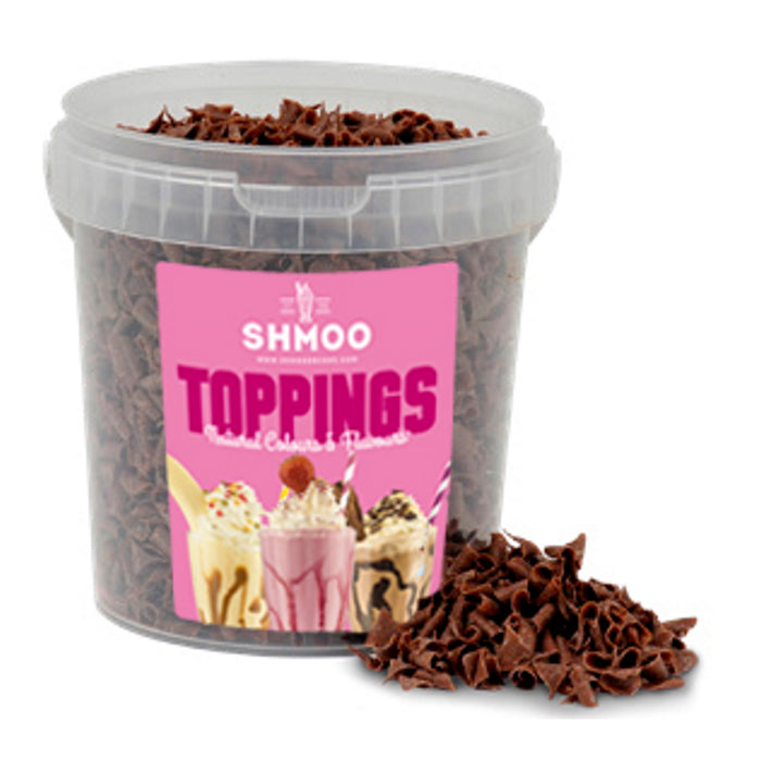 Shmoo Chocolate Curls Milkshake Topping 300g