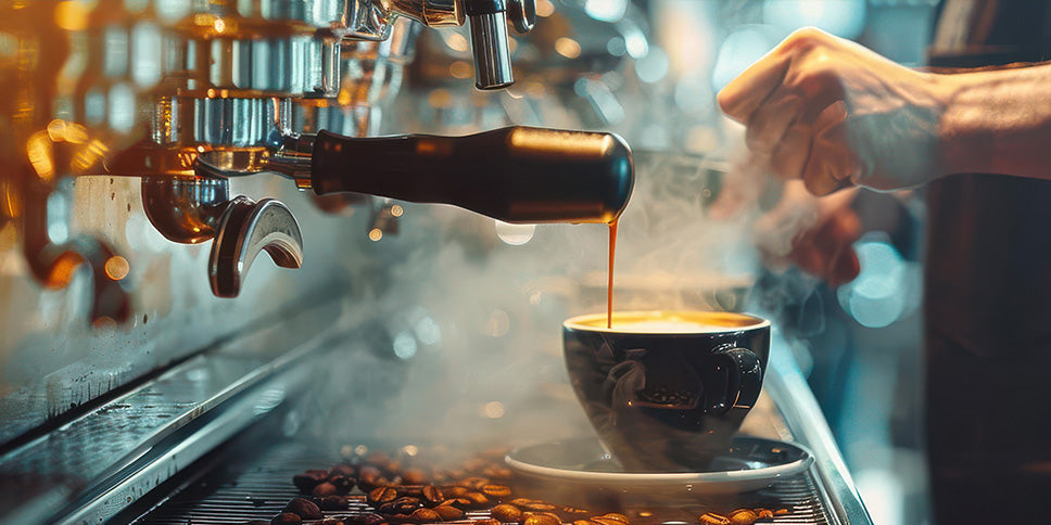 Brewing Caffe Prima Coffee Beans