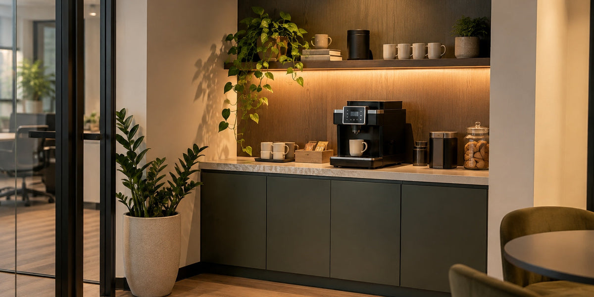 an office coffee corner