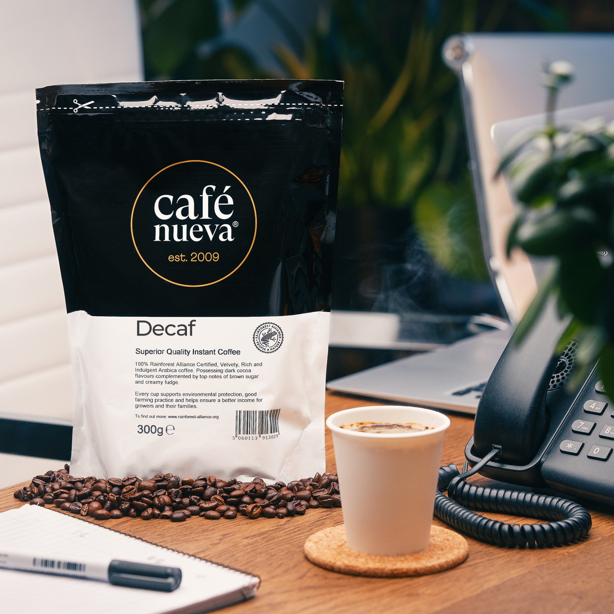 Café Nueva Decaffeinated Instant Coffee 300g