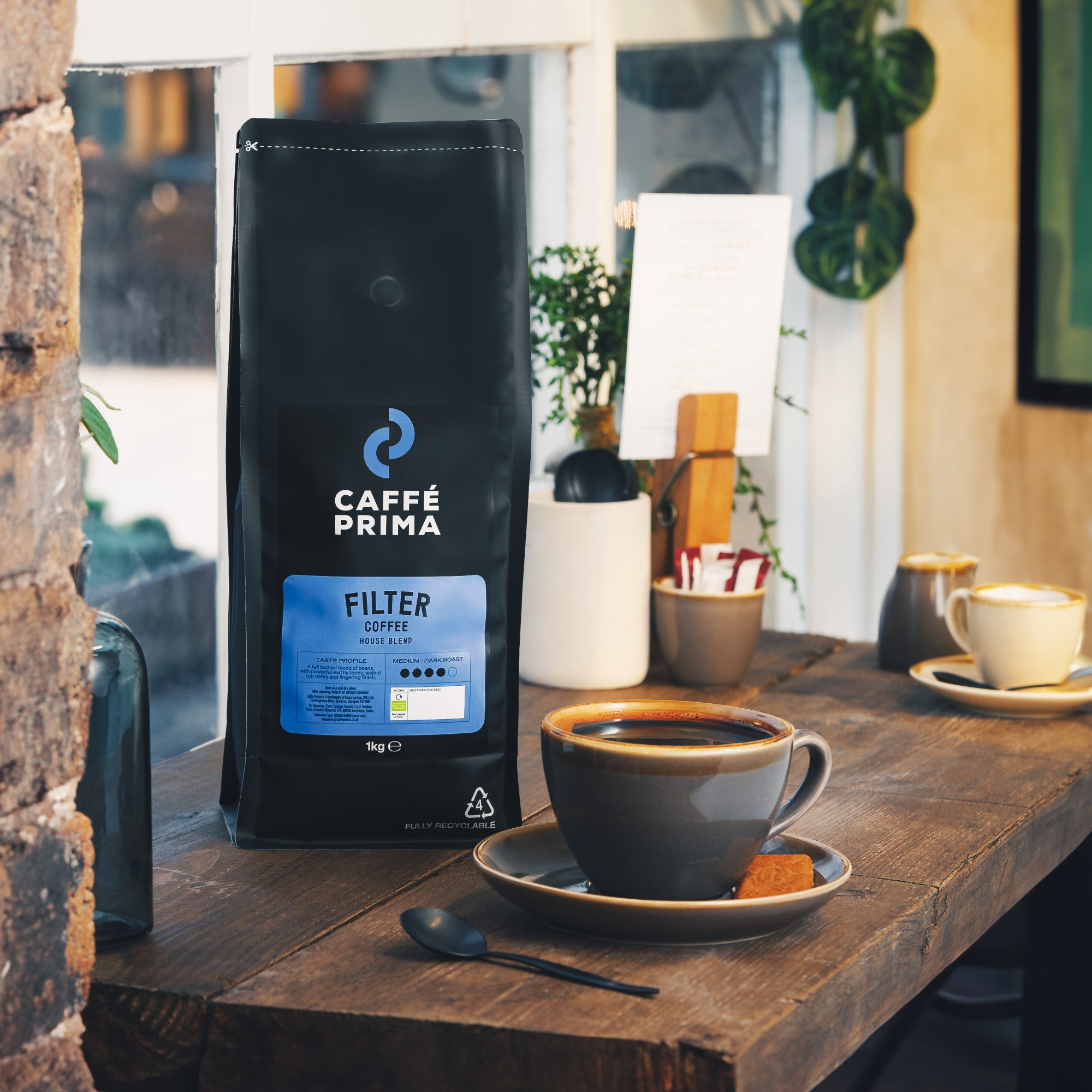 Caffé Prima Filter Coffee Beans 1kg & 6kg