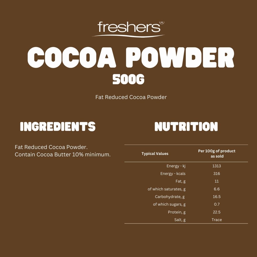 Freshers Fat Reduced Cocoa Powder