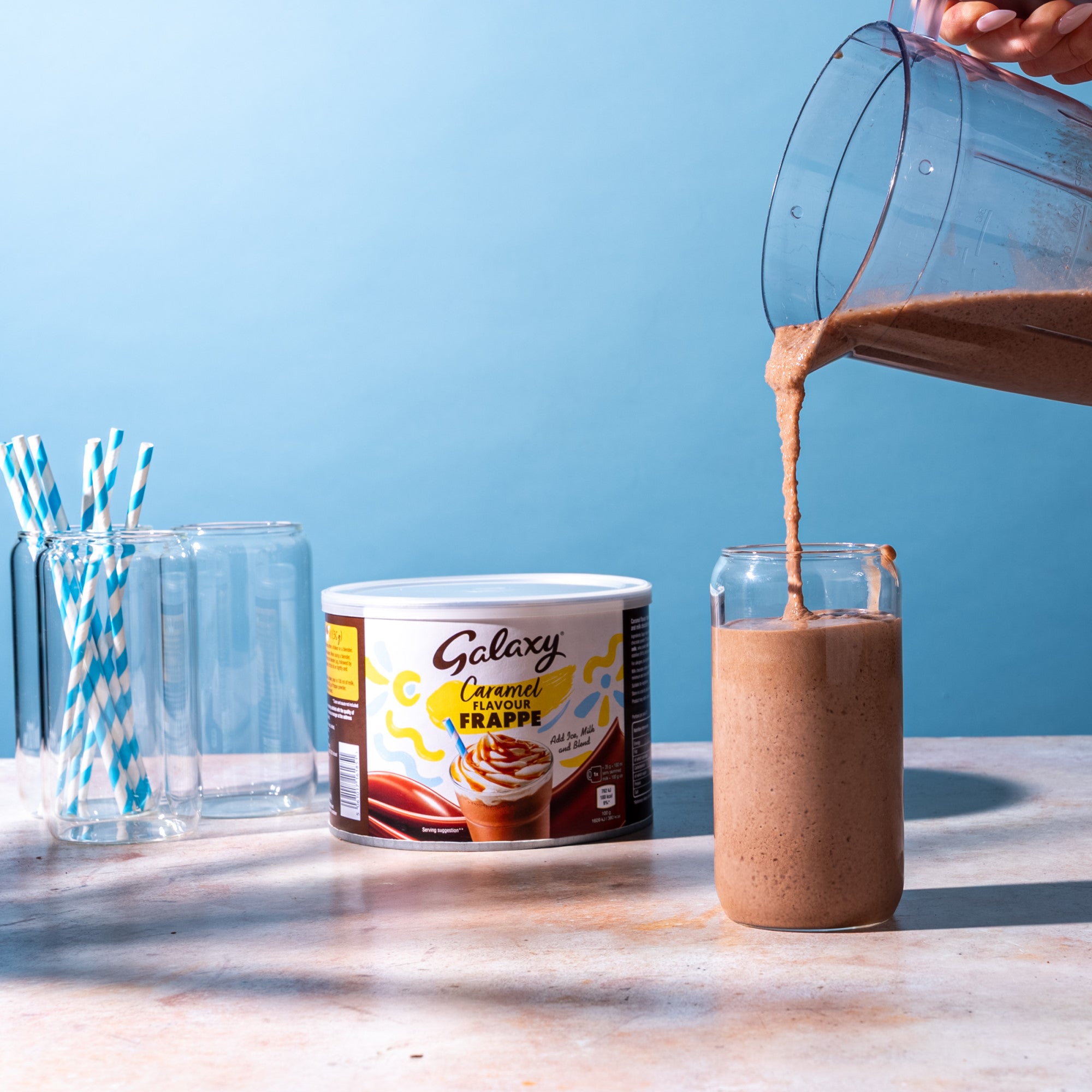 Galaxy Caramel Flavour Frappe Powder 1kg