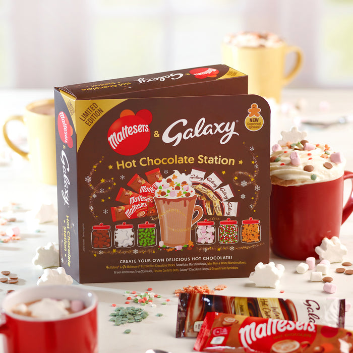 Maltesers & Galaxy Hot Chocolate Station