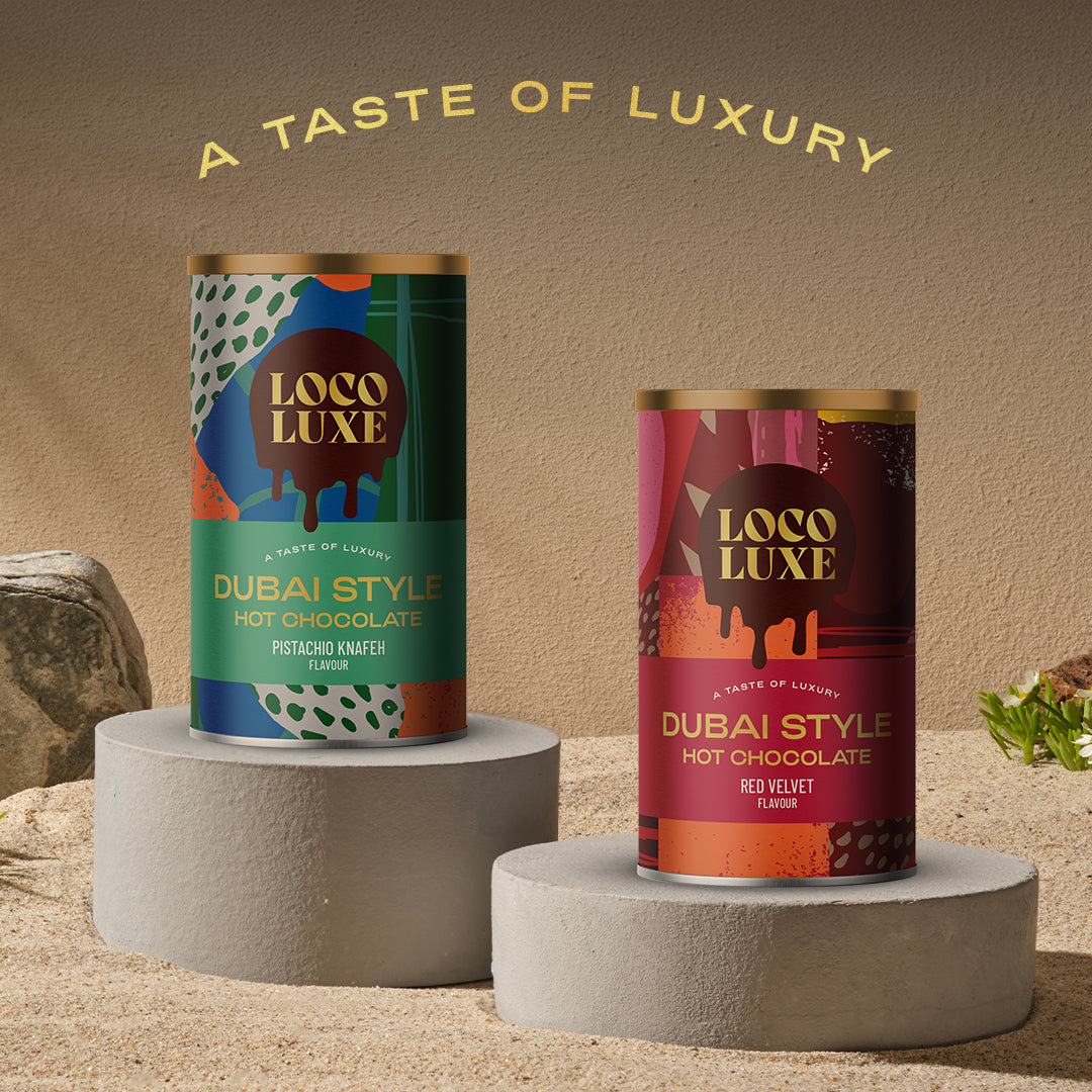 Loco Luxe Dubai Style Red Velvet Hot Chocolate 275g