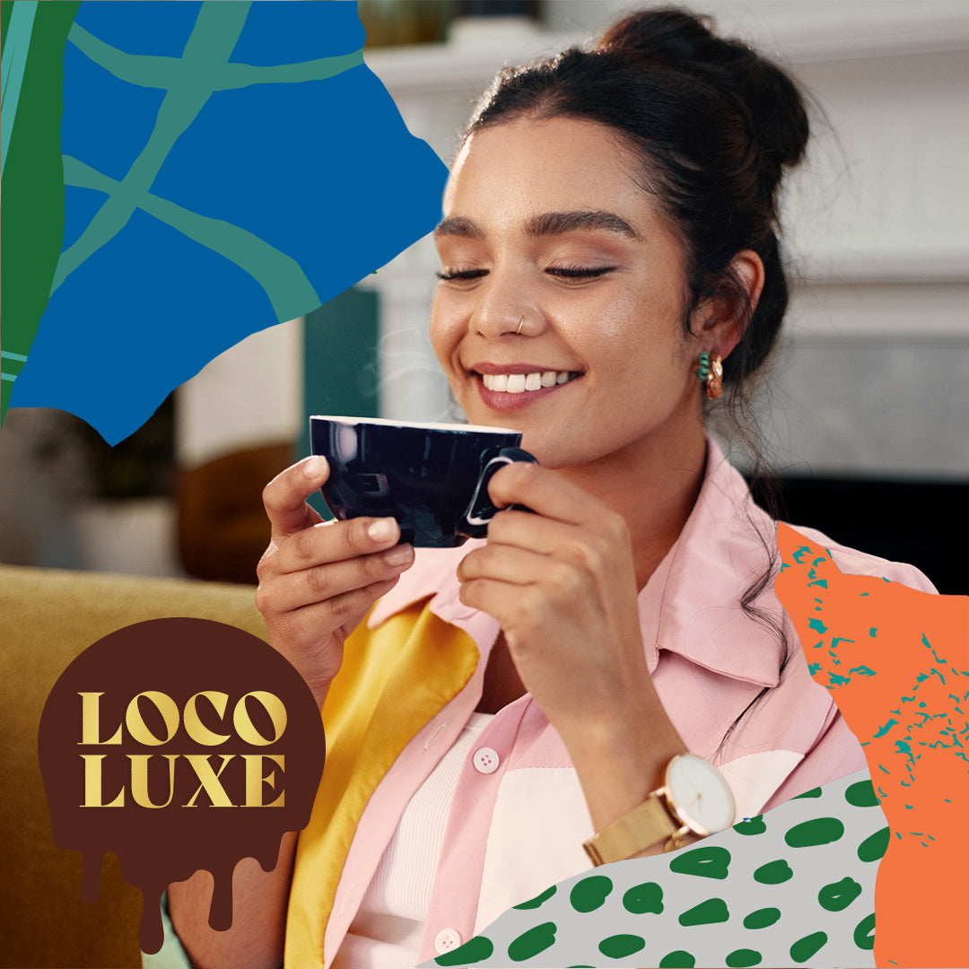 Loco Luxe Dubai Style Pistachio Knafeh Hot Chocolate 250g