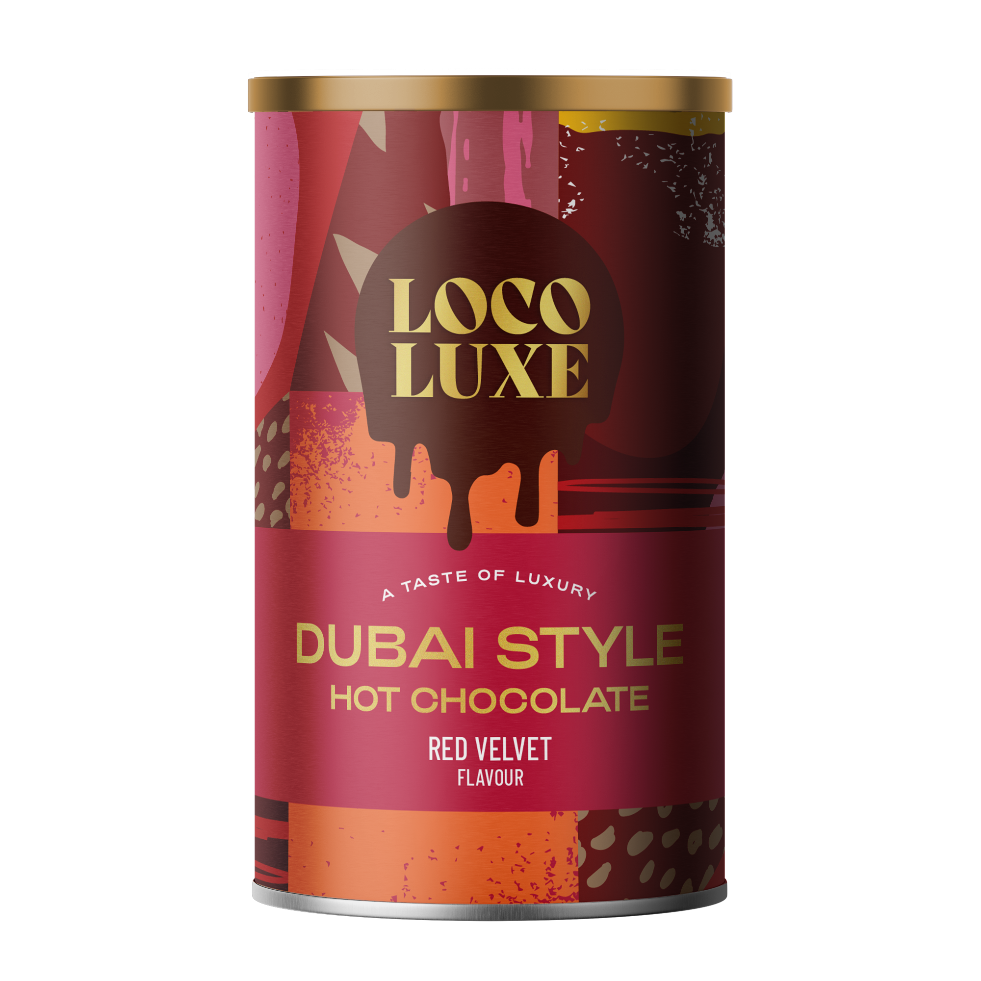 Loco Luxe Dubai Style Red Velvet Hot Chocolate 275g