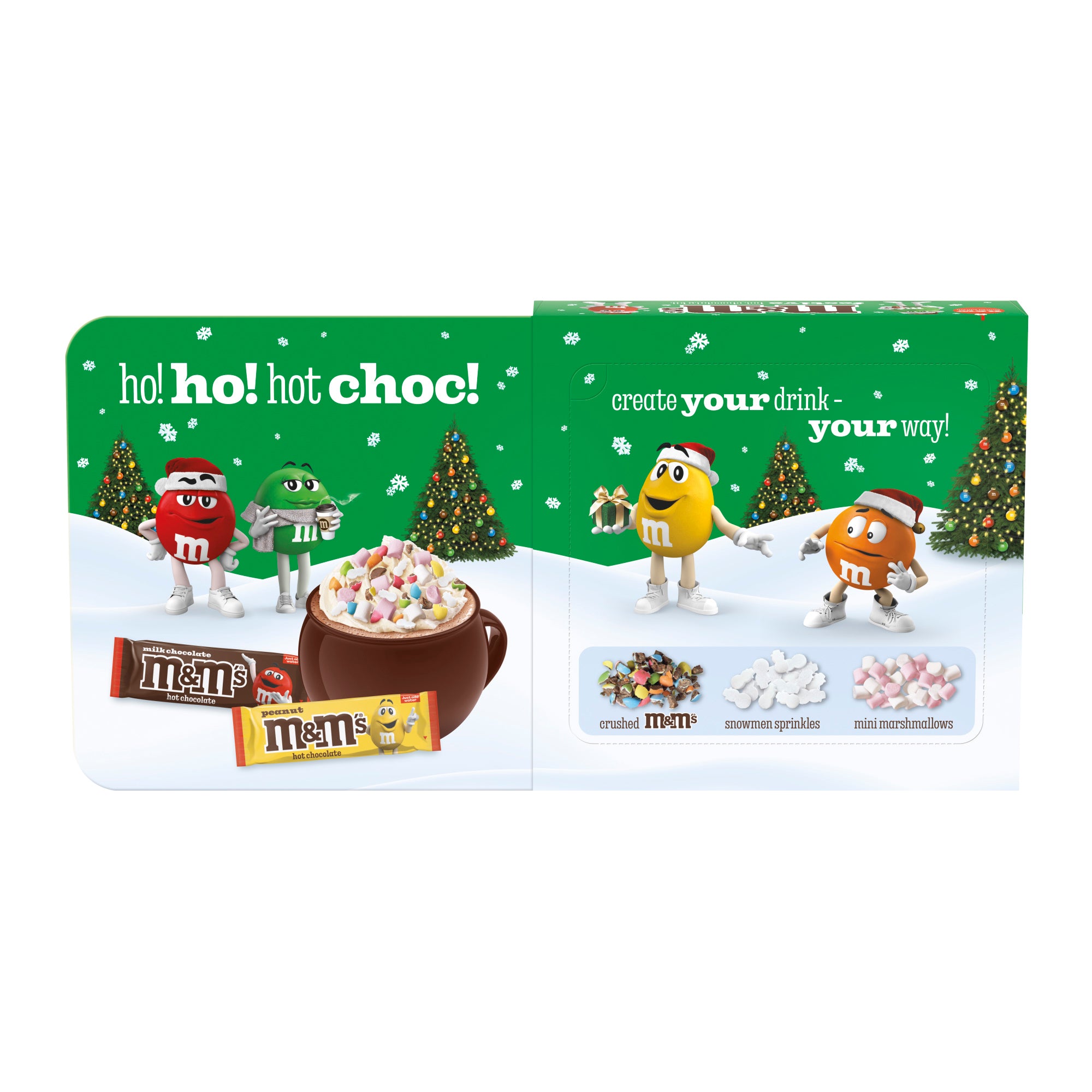 新品冬季聖誕限定　hotchocolate withmarshmallows Amuseables Hot Chocolate with Marshmallows A4HOTCM