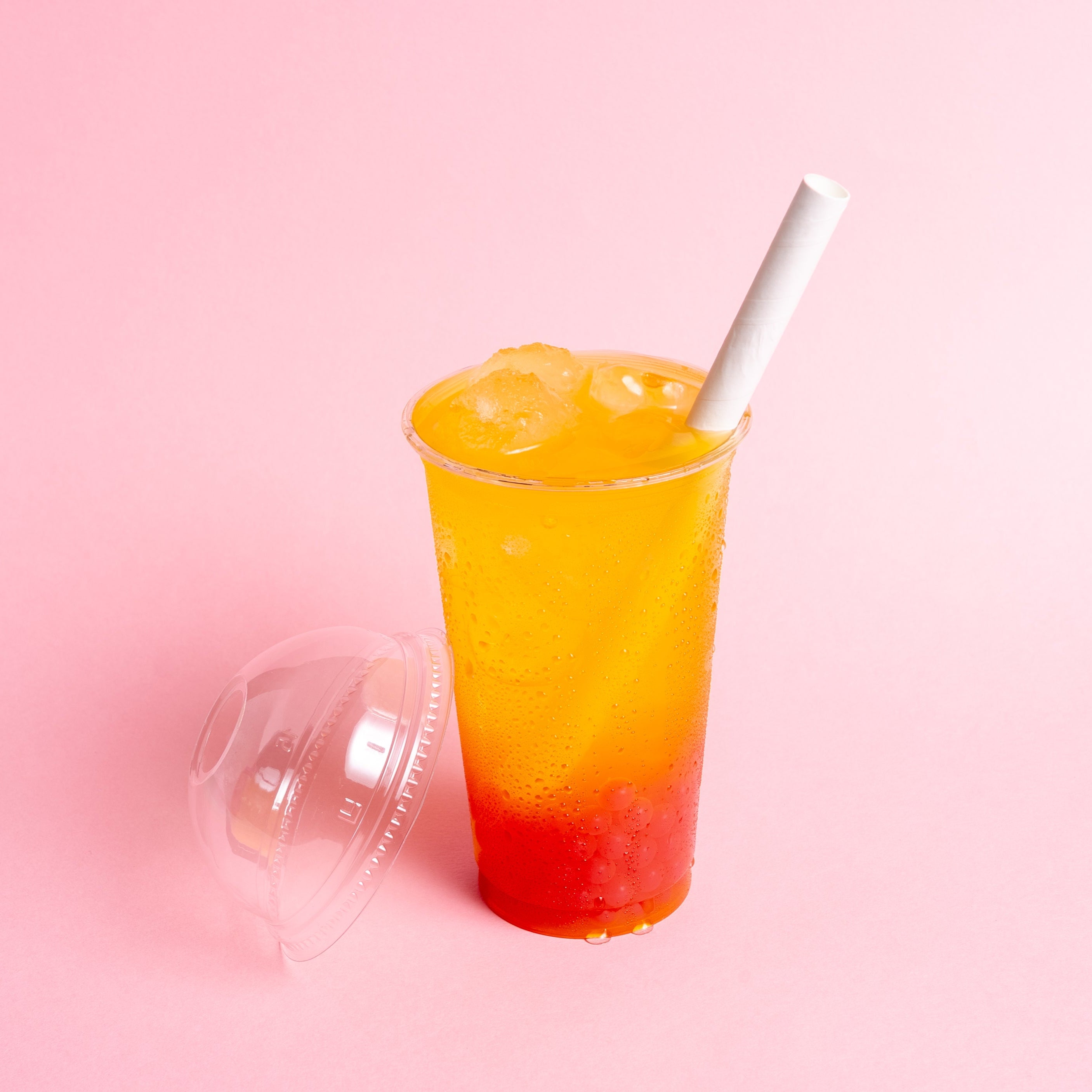 Global Boba Passion Fruit Bubble Tea Syrup 2.5 LTR