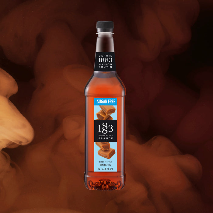 1883 Caramel Sugar Free Syrup 1L
