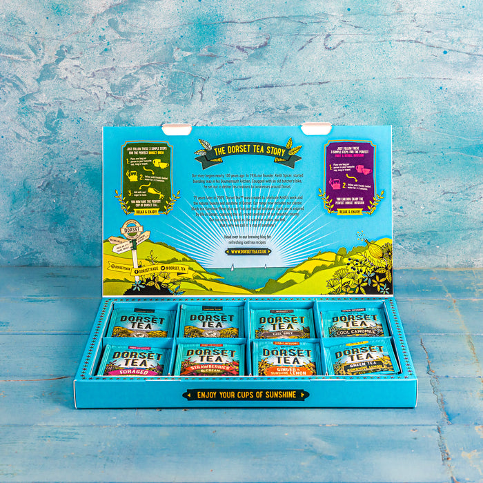 Dorset Tea Discovery Box (40 Tea Bags) Selection of 7 Blends