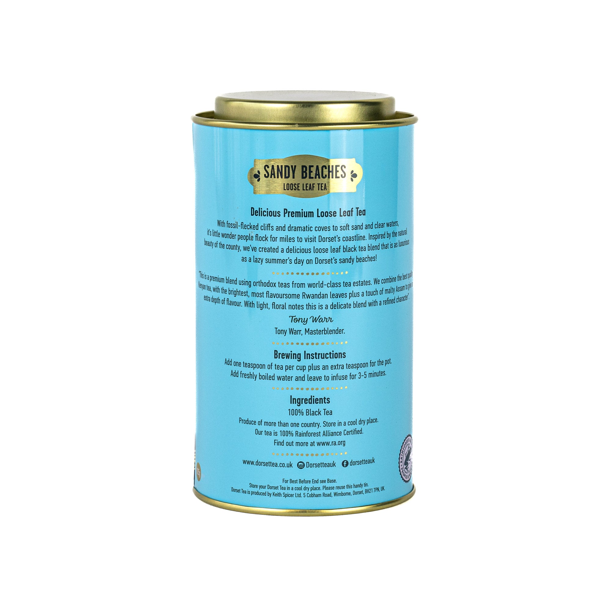 Dorset Tea Sandy Beaches Loose Leaf Tea 125g
