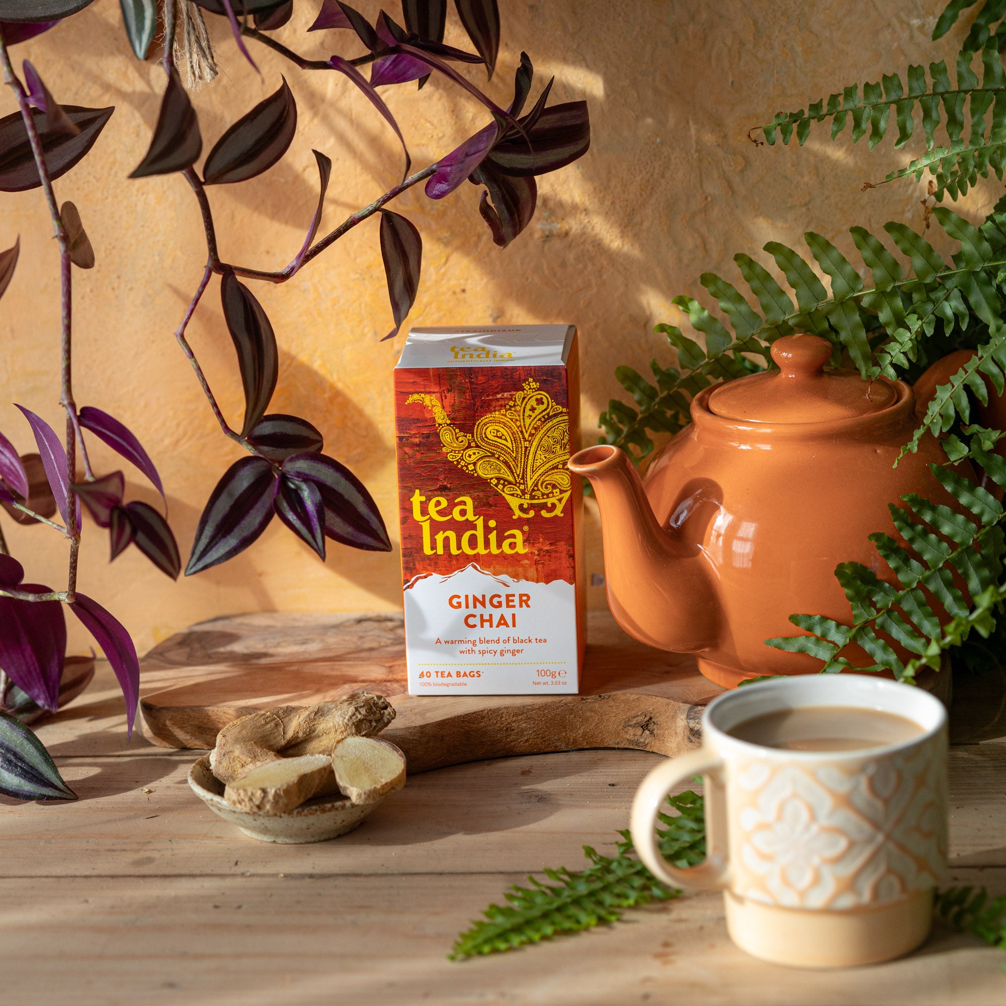 Tea India Ginger Chai – Caffé Prima