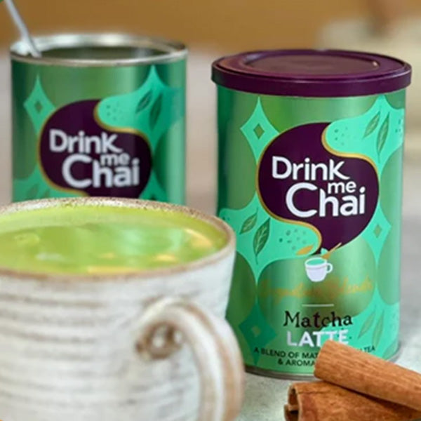 drink me chai matcha latte