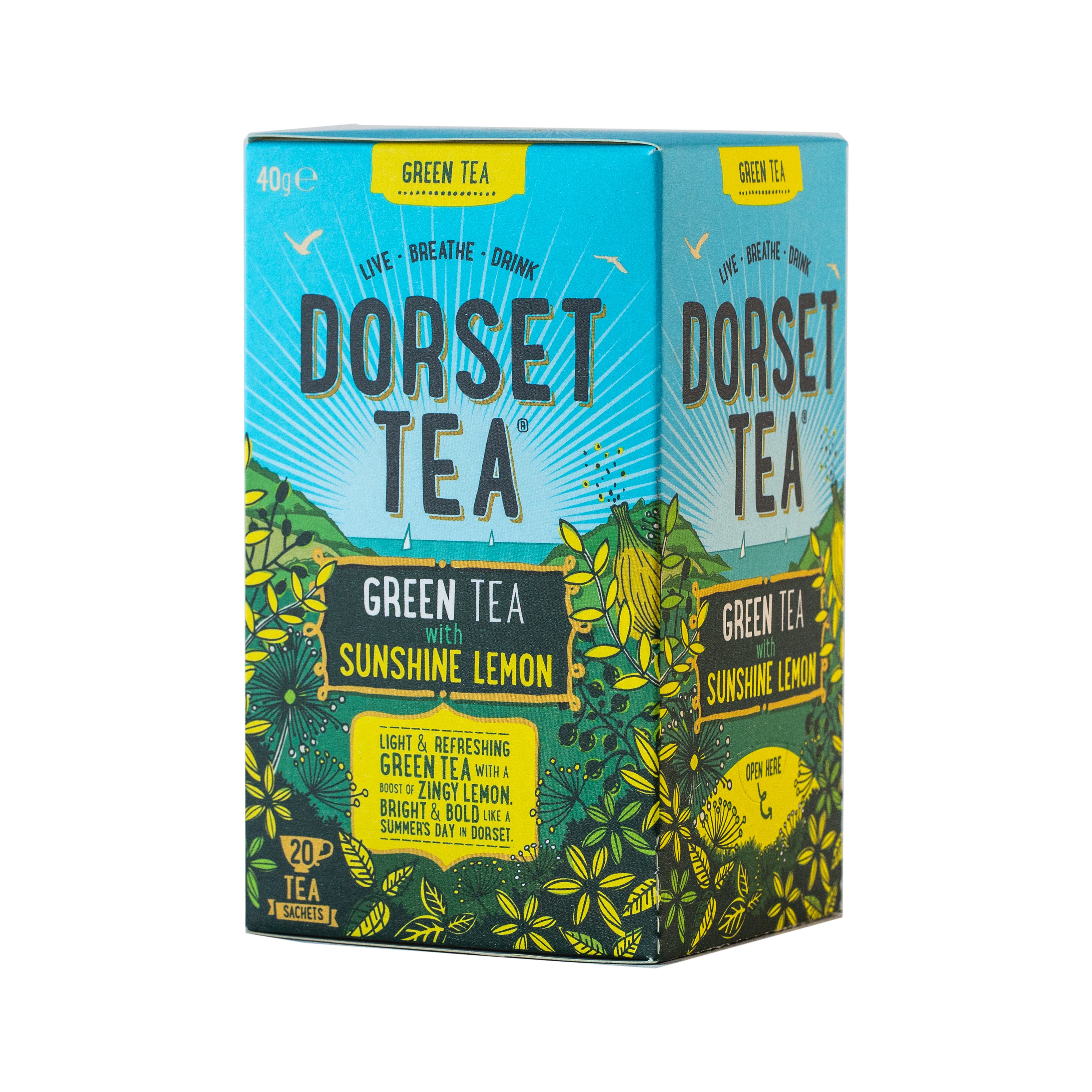 Dorset Tea Green Tea with Sunshine Lemon