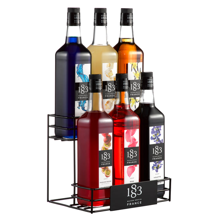 1883 Syrup Display Stand - Fits 6 Bottles