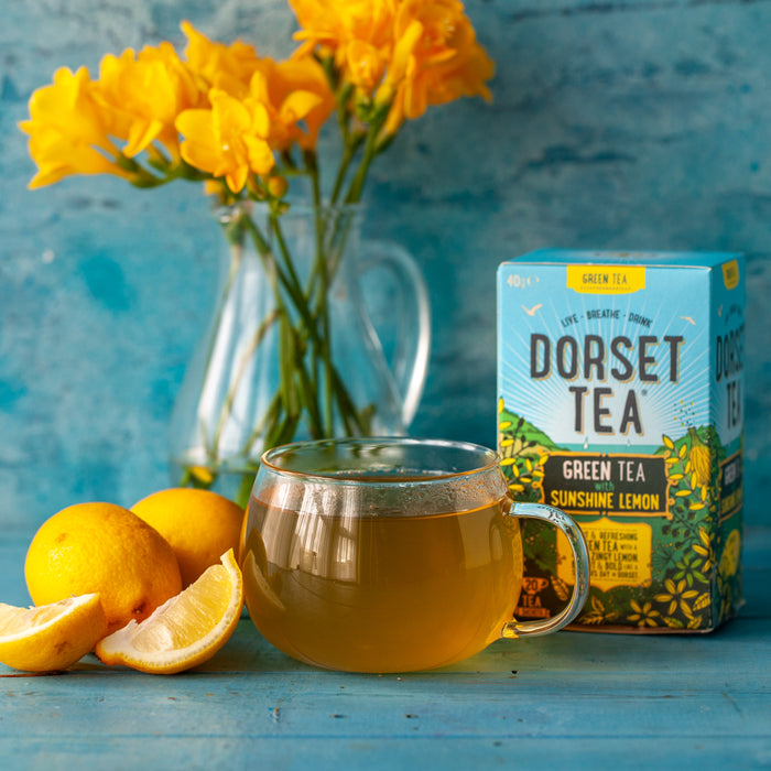 Dorset Tea Green Tea with Sunshine Lemon