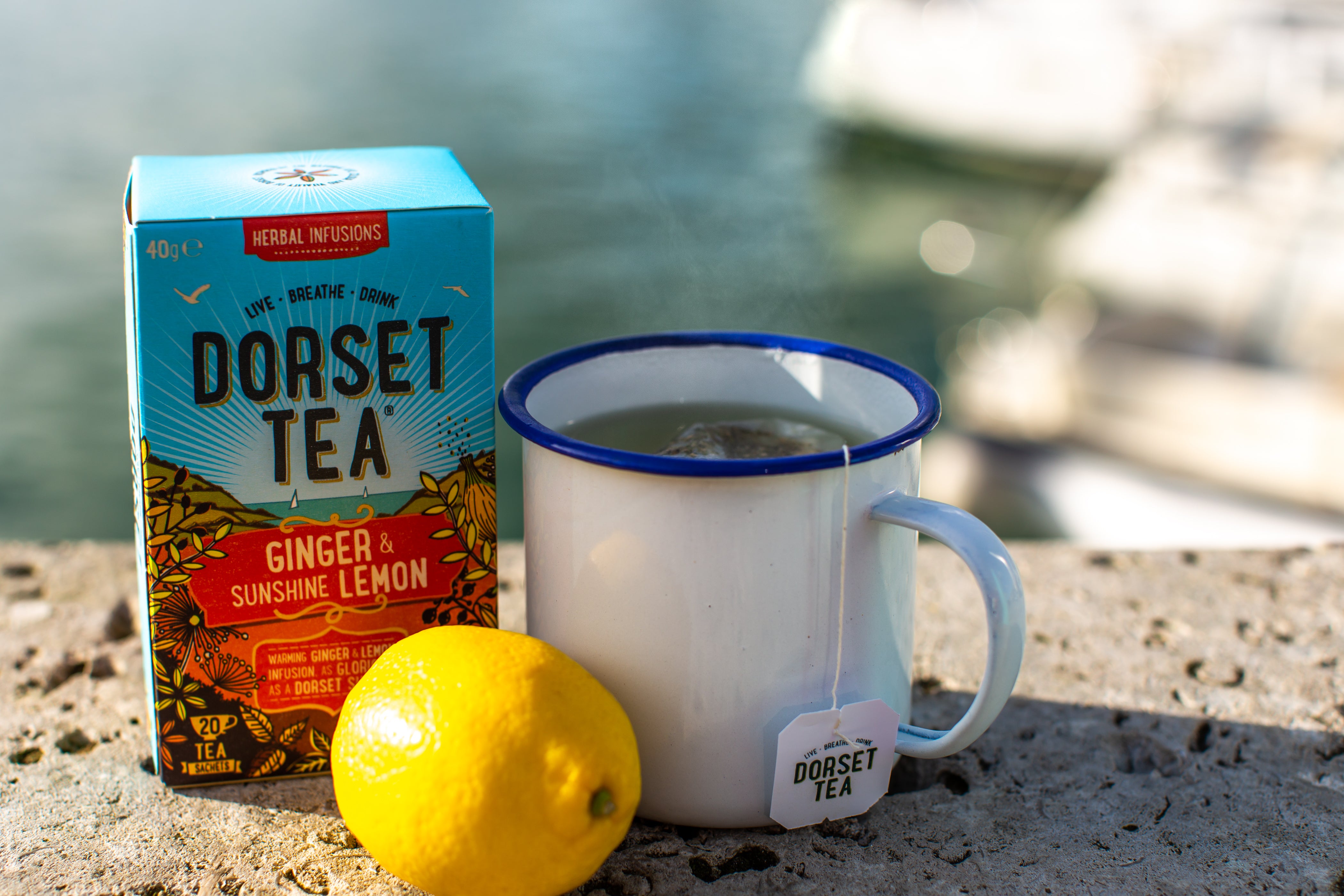Dorset Tea Ginger & Sunshine Lemon