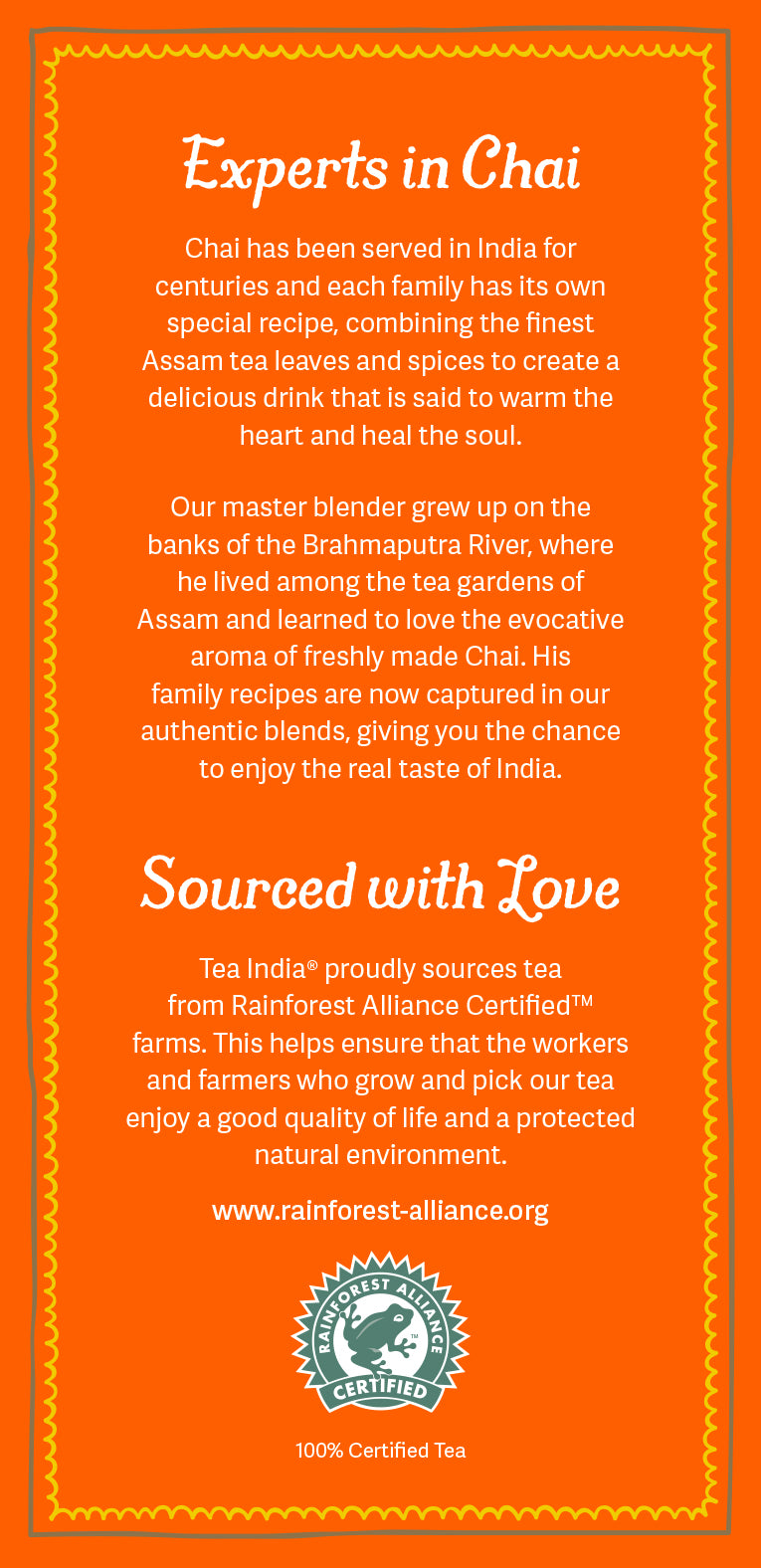 Tea India Ginger Chai – Caffé Prima