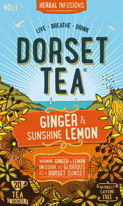 Dorset Tea Ginger & Sunshine Lemon