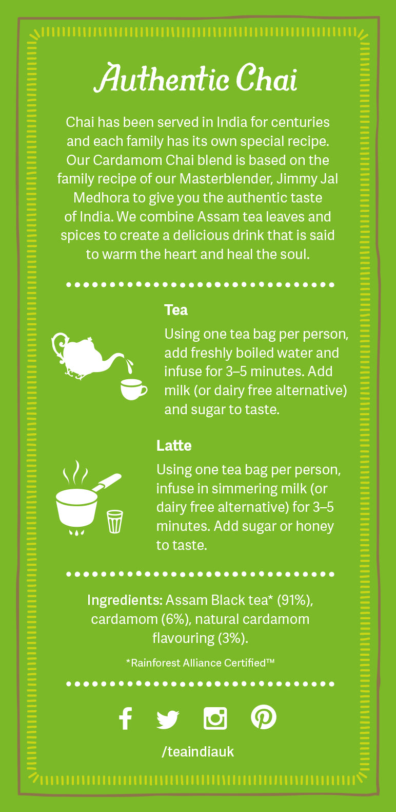 Tea India Cardamom Chai